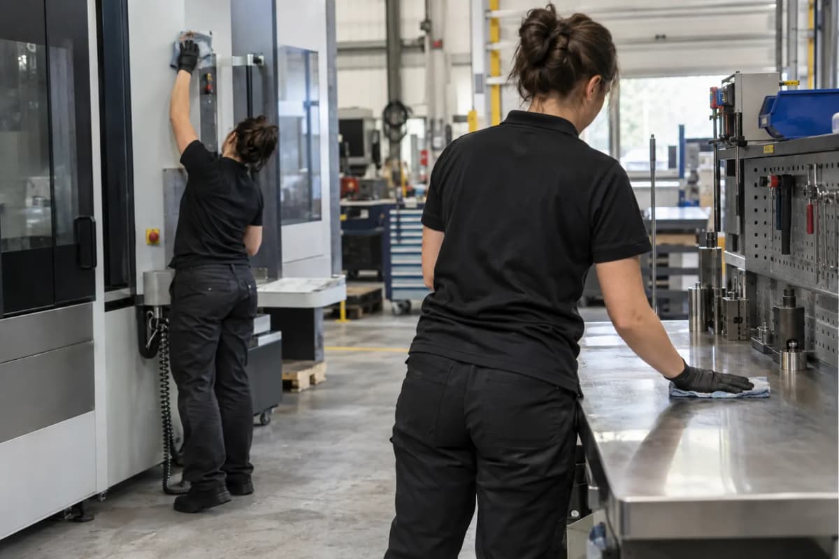 Industrial cleaning