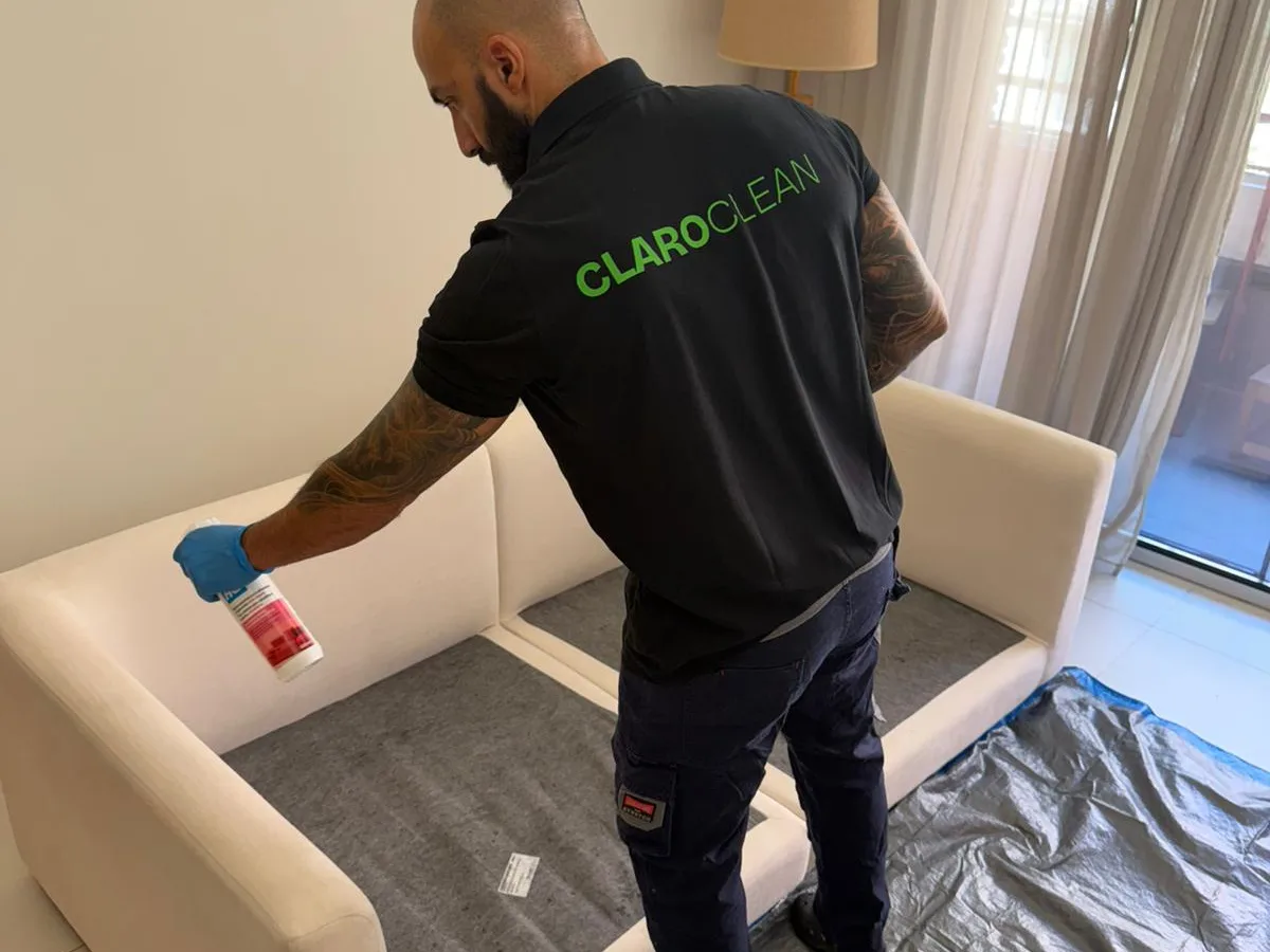 Upholstery cleaning
